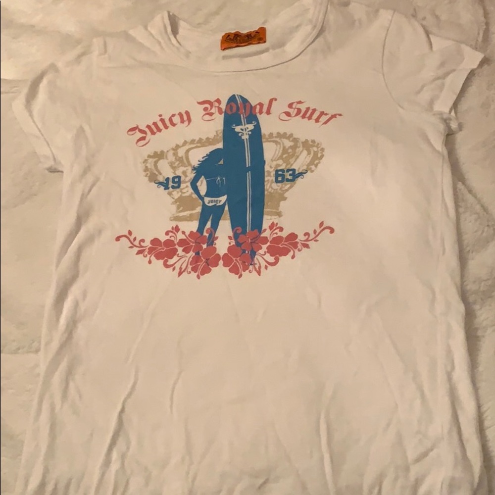 Short sleeve juicy graphic shirt